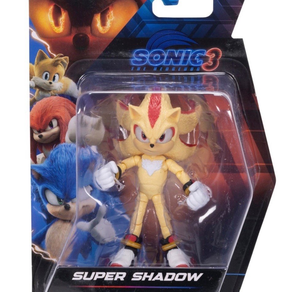 Sonic The Hedgehog Super Shadow Action Figure 13 cm tall
