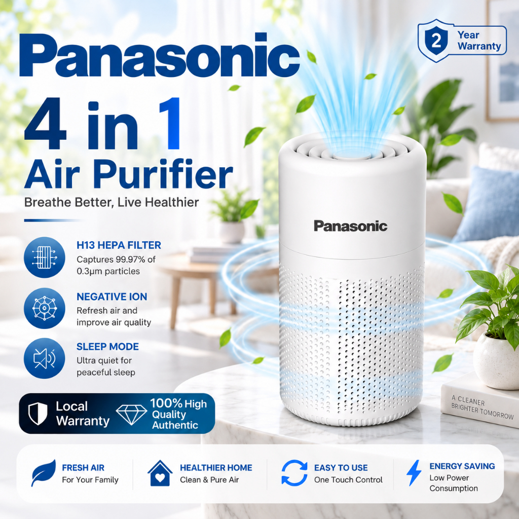 Air Purifier Mini USB Portable Desktop H13 HEPA Filter untuk Rumah Kamar Asap Rokok PM2.5