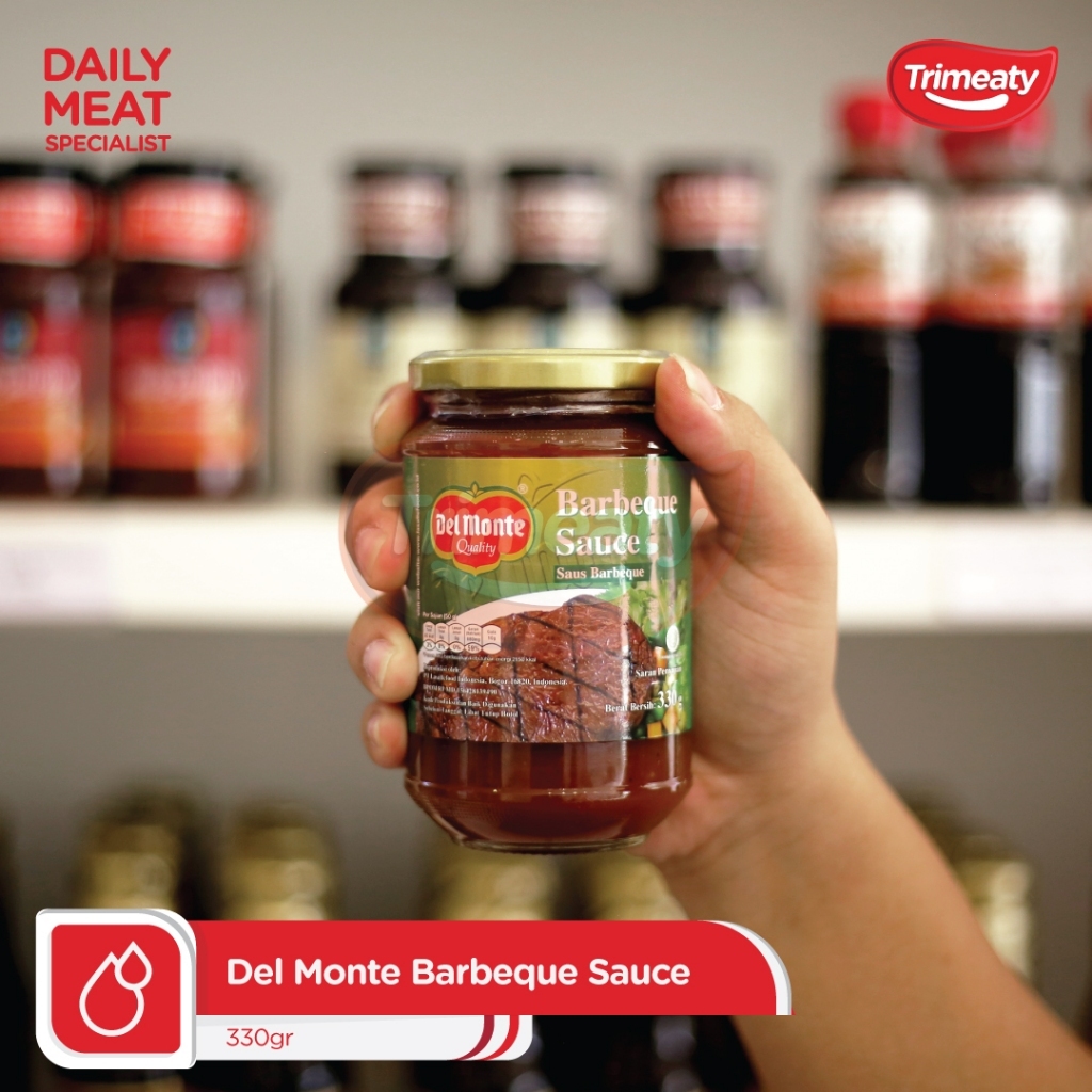 Del Monte Barbeque Sauce / Saus BBQ / Saus Barbeque / Saus Steak / Saus Grilled