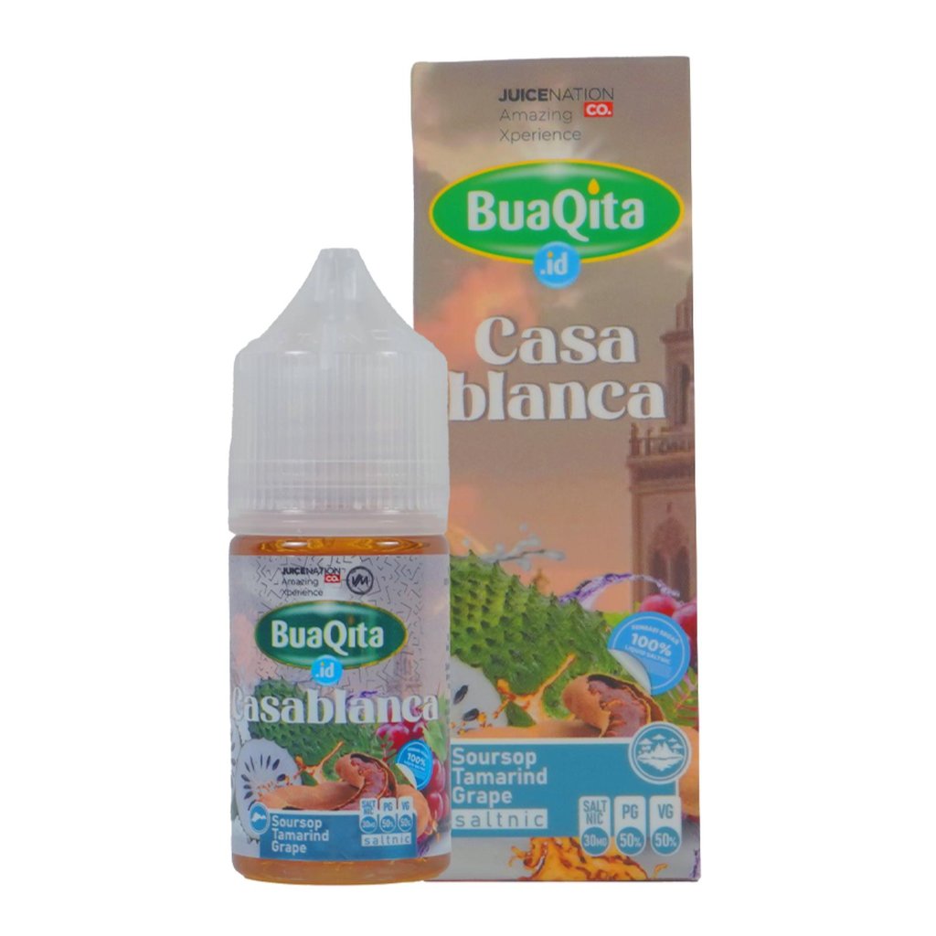 Liquid Pod Buaqita Casablanca Soursop Tamarind Grape Salt Nic 30MG - 30ML