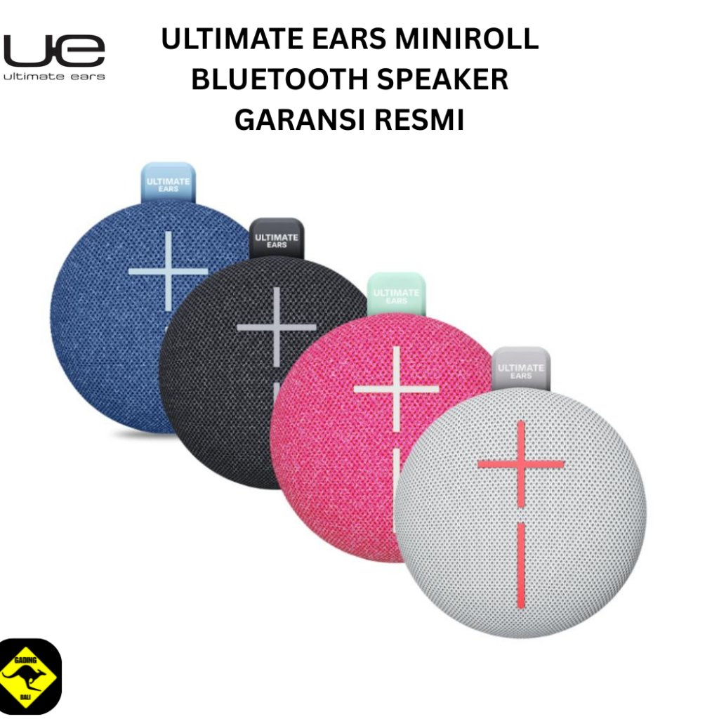 Ultimate Ears Miniroll Wireless Bluetooth Portable Speaker with IP67 UE Mini Roll UE Minirol