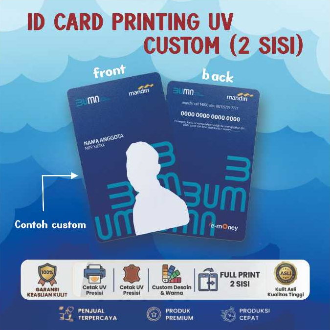 ID CARD UV CUSTOM / PRINT UV ID CARD CUSTOM / ID CARD CUSTOM / ID CARD PRINT UV / ID CARD TINTA UV /