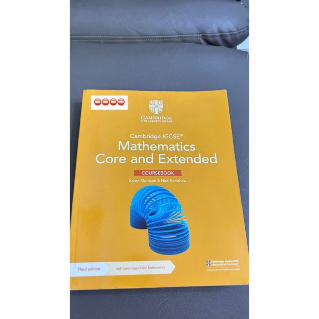 Cambridge IGCSE Math 3rd Ed