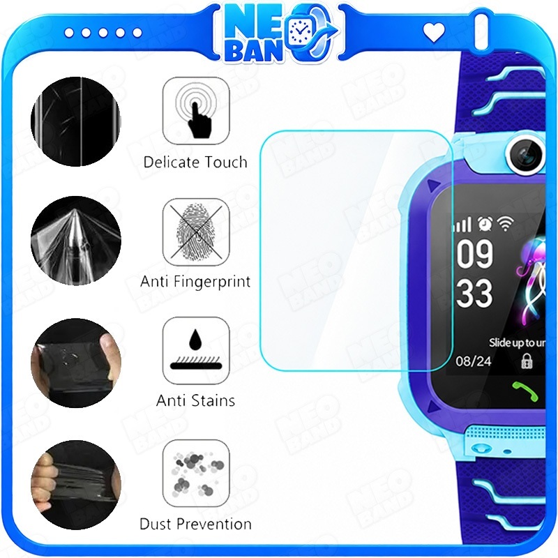 Anti Gores Smartwatch Kids Imoo Z7 Z6 Z5 Z3 Z2 Q12 W23 W33 Evercoss J1 B5 Screen Protector
