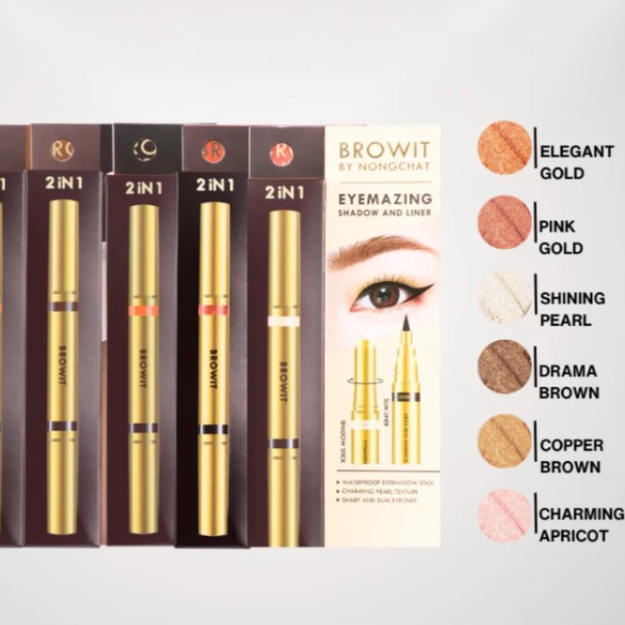 BROWIT 2 IN1 EYEMAZING SHADOW AND LINER