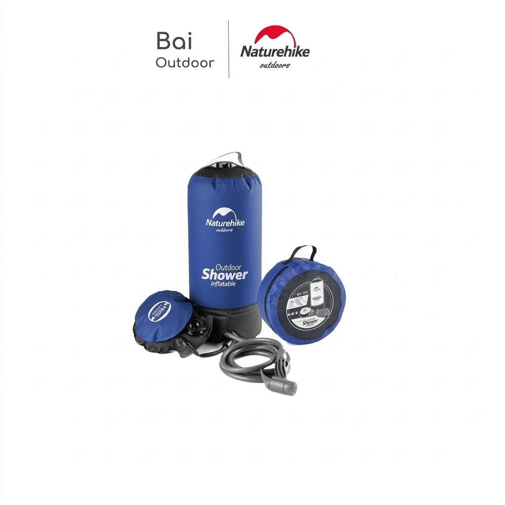 SHOWER ALAT MANDI CAMPING PORTABLE OUTDOOR NATUREHIKE NH17L101-D