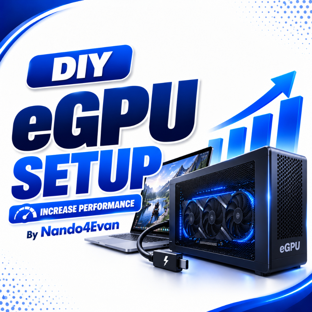"Software DIY eGPU Setup Nando4Evan EXP GDC Beast Tools Aplikasi External GPU Setup Configuration La