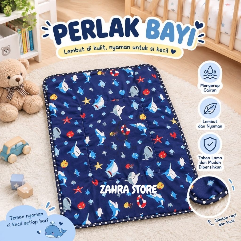 PERLAK BAYI KARAKTER/PERLAK BAYI WATERPROOF/PERLAK BAYI/PERLAK BAYI MURAH