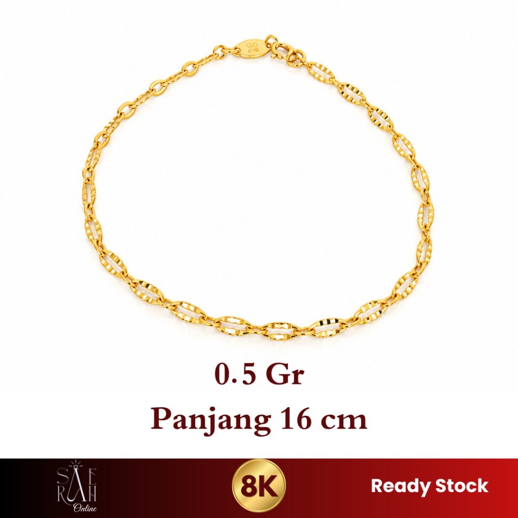 Gelang Emas 8K - 0.5 Gram P760
