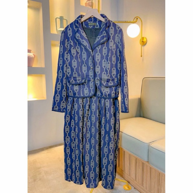 set gamis + blazer PRELOVED