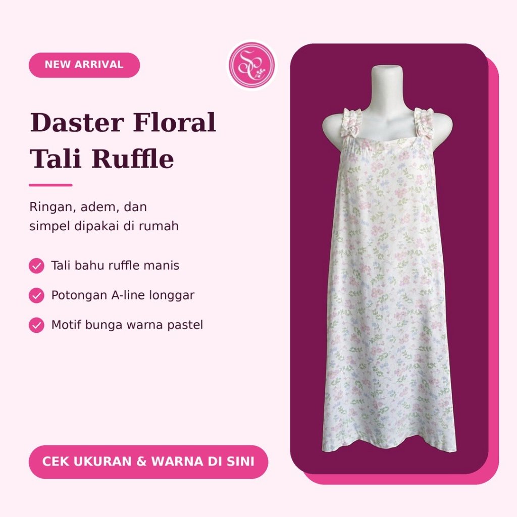 daster kain rayon adem