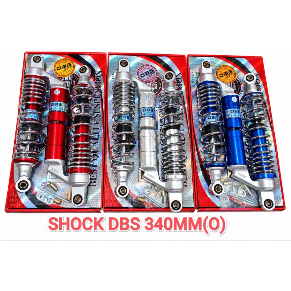 SHOCK BELAKANG TABUNG DBS 340 G-SERIES BEBEK SUPRA RX KING KHARISMA