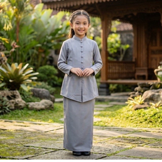 Baju Kurung Melayu Malaysia polos Toyobo.setelan virall.baju lebaran anak perempuan.baju kondangan a