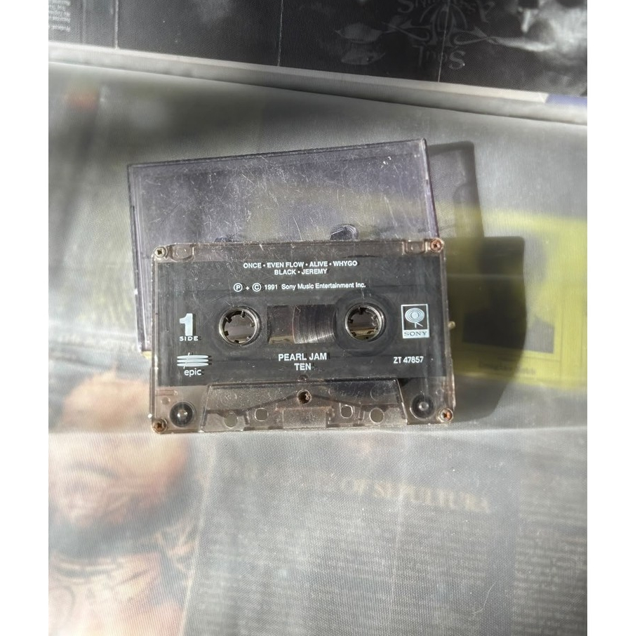 kaset pita pearl jam Ten [no cover]