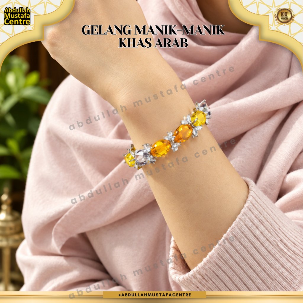 GELANG MANIK KHAS ARAB/GERANG ARAB