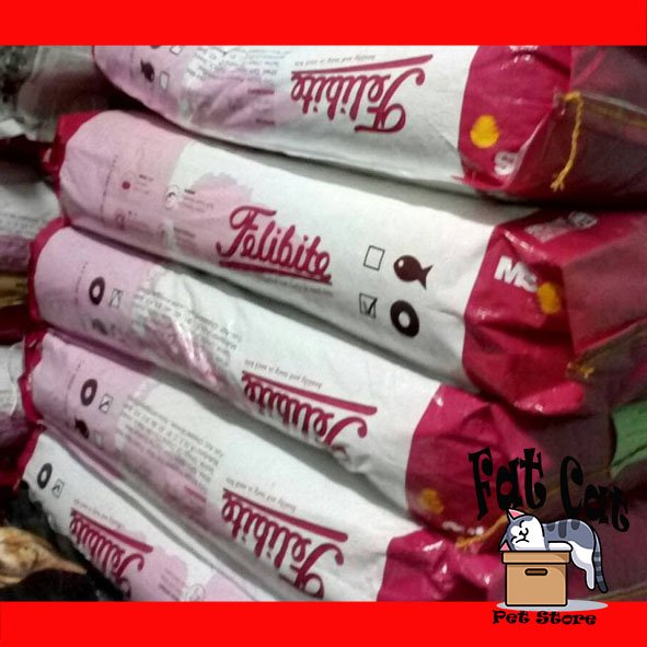 Felibite makanan kucing 20kg Felibite karung 20kg