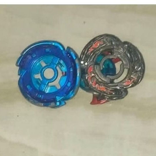 Beyblade Metal Fight Part L Drago Destroy (Metal Frame + Broke Plastik Frame) & Bigbang Pegasis Blue