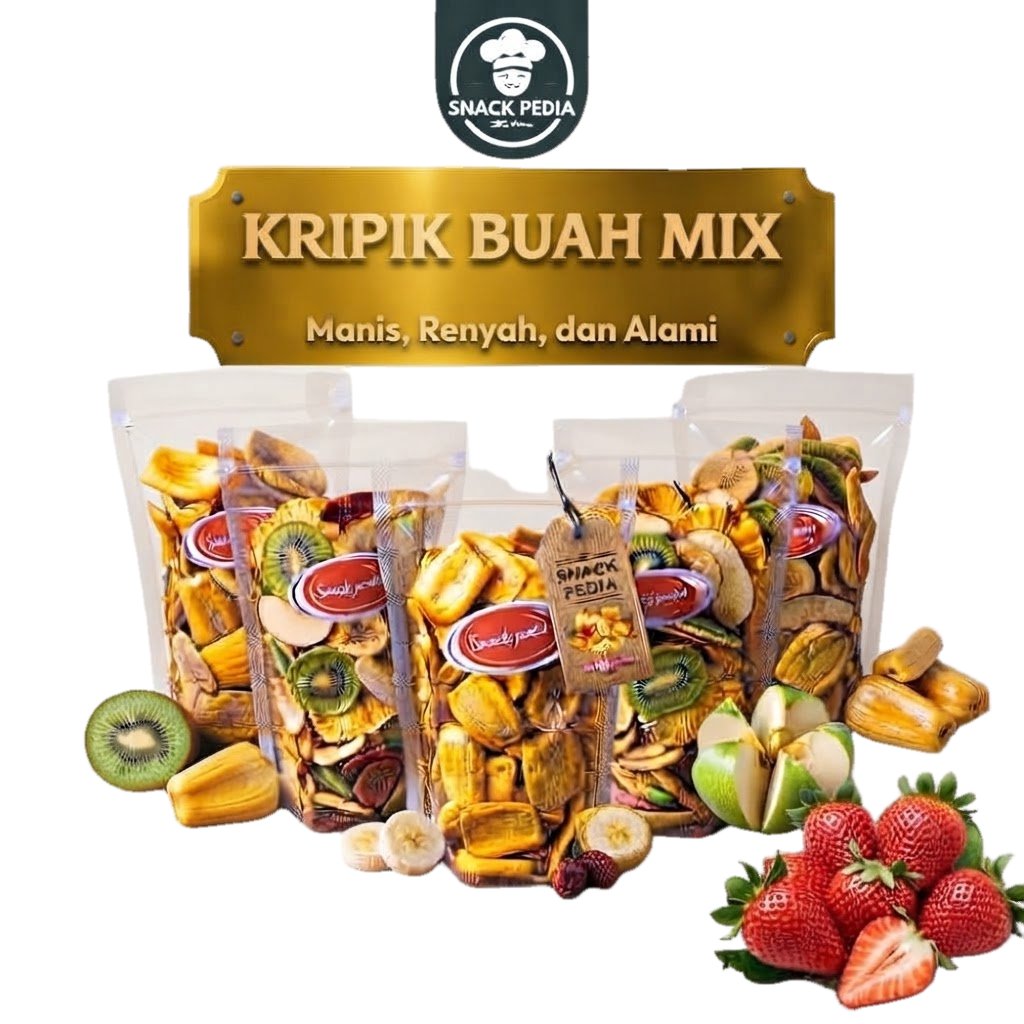 SNACK PEDIA Kripik Buah Mix Kripik Buah Mix Sayur