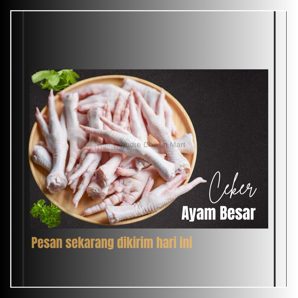 Ceker Ayam Jumbo Fresh 1 Kg - Murah