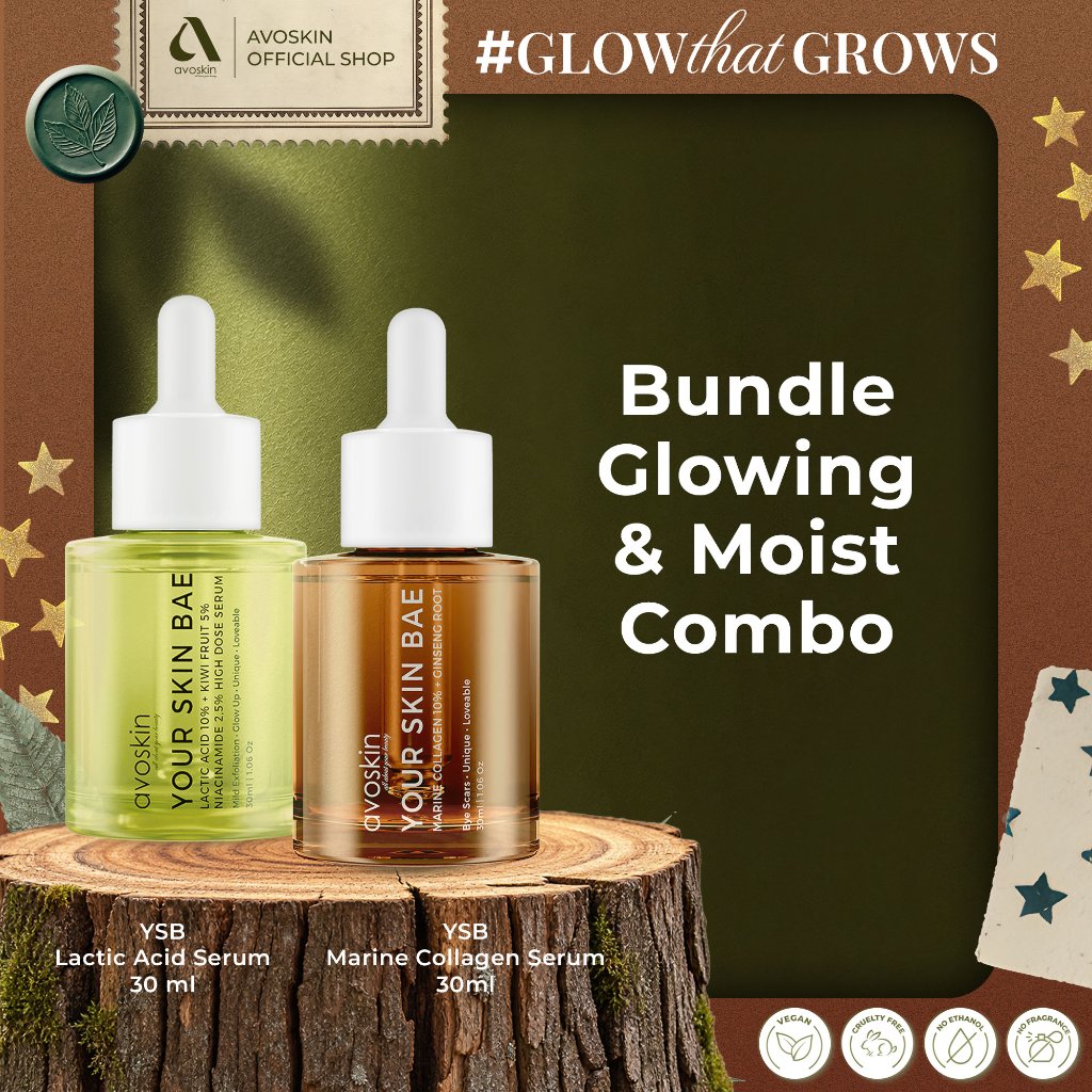 [Paket Skincare] Glowing & Moist Combo