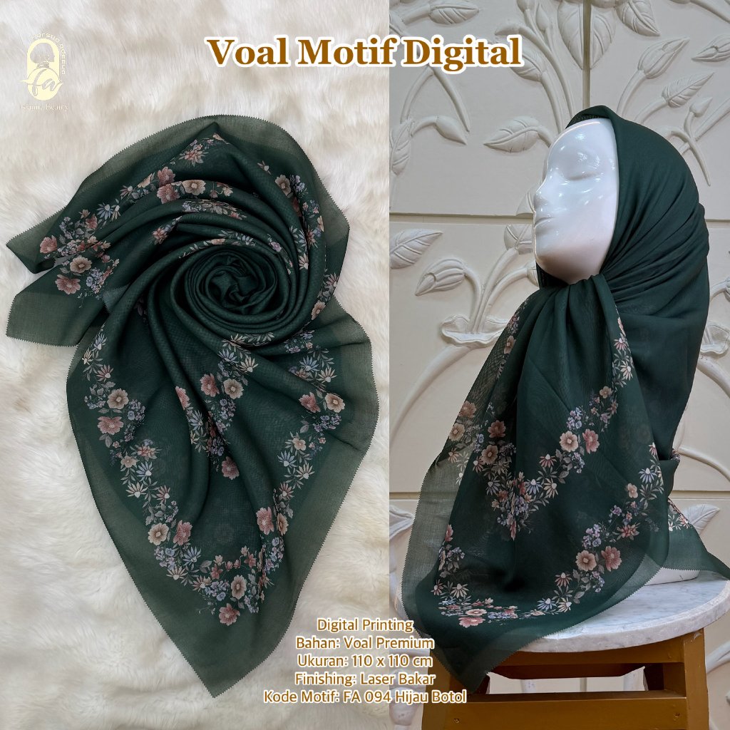 Farsya Adeeva - Voal Motif Digital LC FA 094