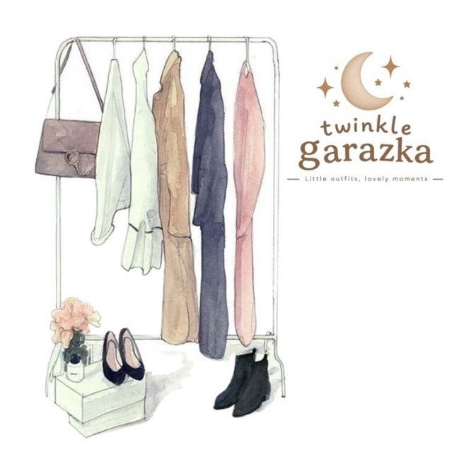 Baju Kemeja Kaos Twinkle Garazka