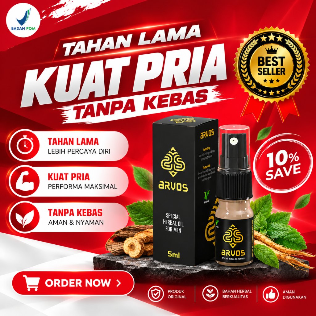 ARVOS Obat Kuat Original BPOM Praktis