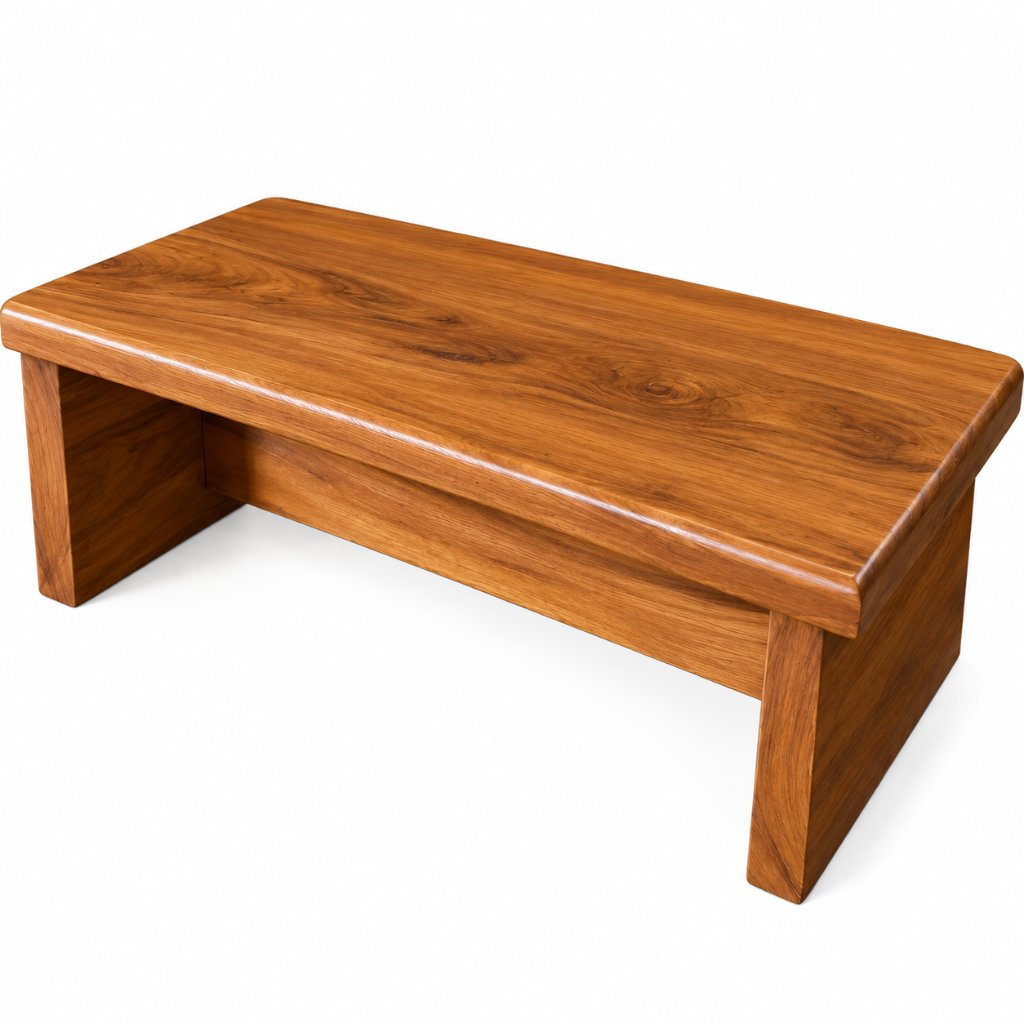 dingklik/ kursi jongkok dari kayu solid