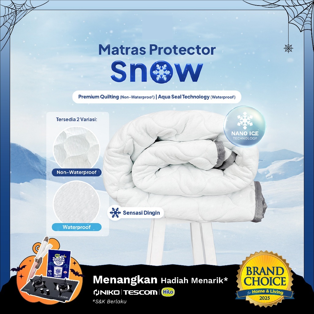 Matras Protector TURU Snow Non Waterproof & Matras Waterproof - NANO ICE TECH & AQUA SEAL TECHNOLOGY