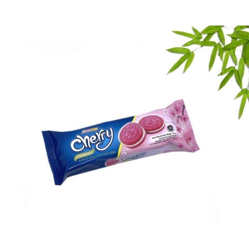 

Biskitop cherry cookies 50gram