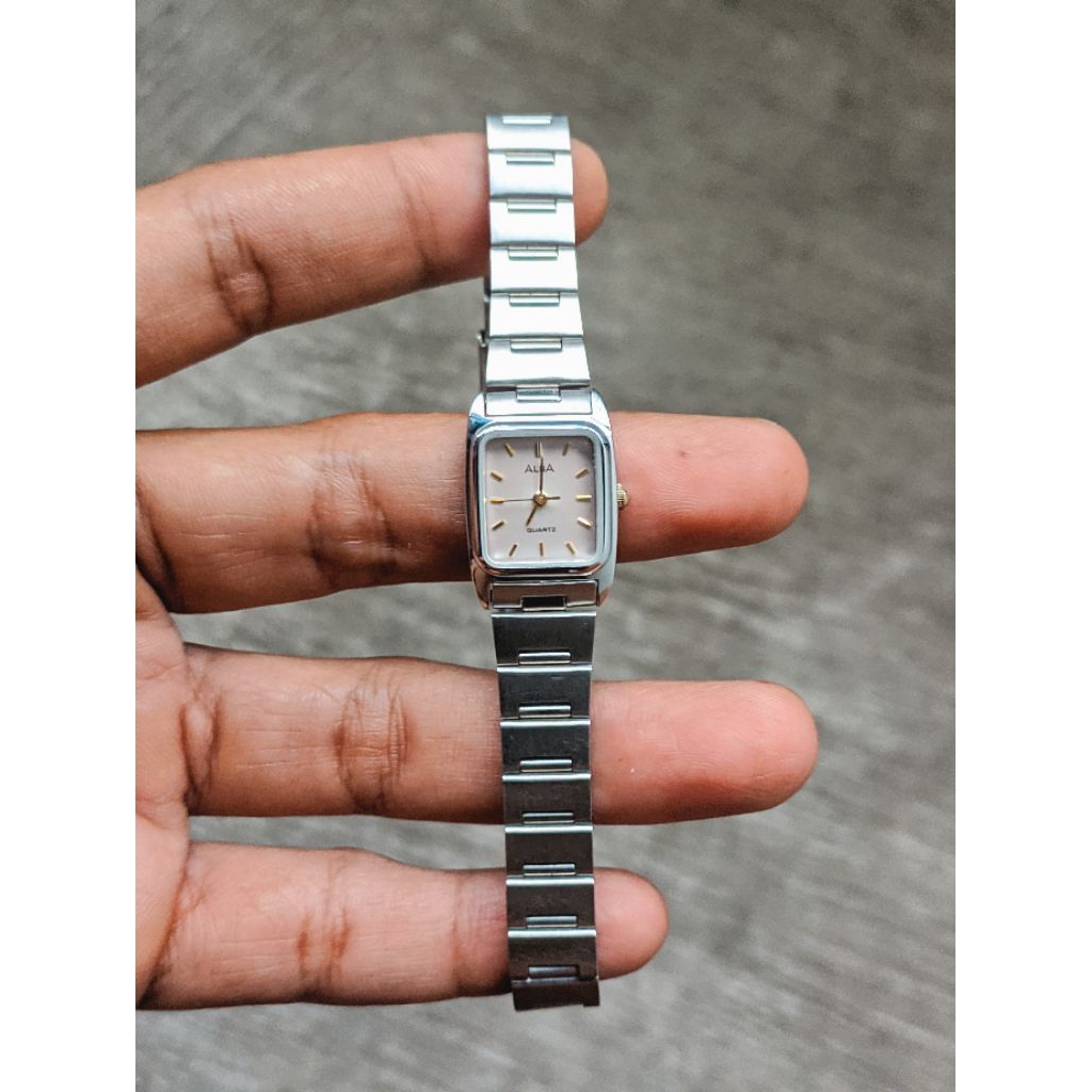 Jam Tangan Seiko ALBA Ladies V238-X003 Second Original