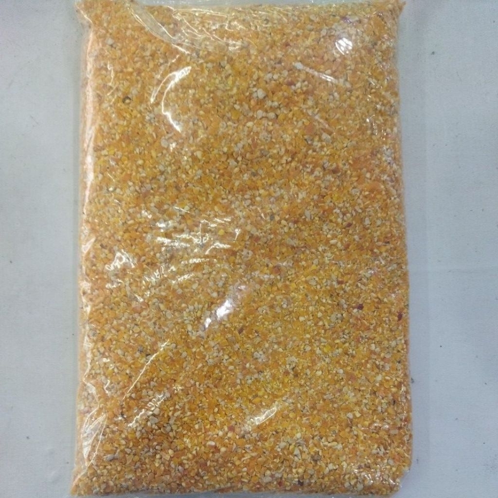 Jagung Giling Menir Halus Pakan Unggas Ayam Burung