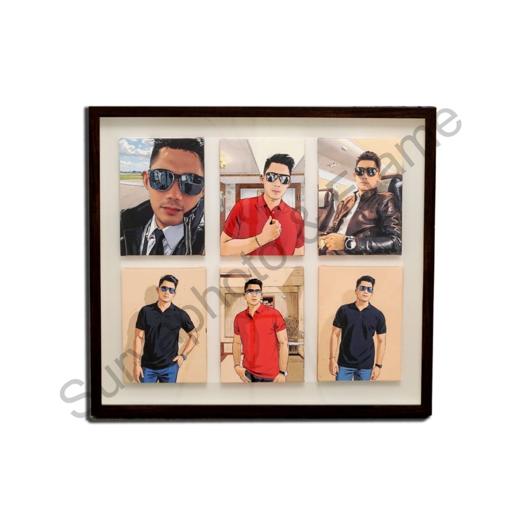 Bingkai Custom untuk Foto Kanvas