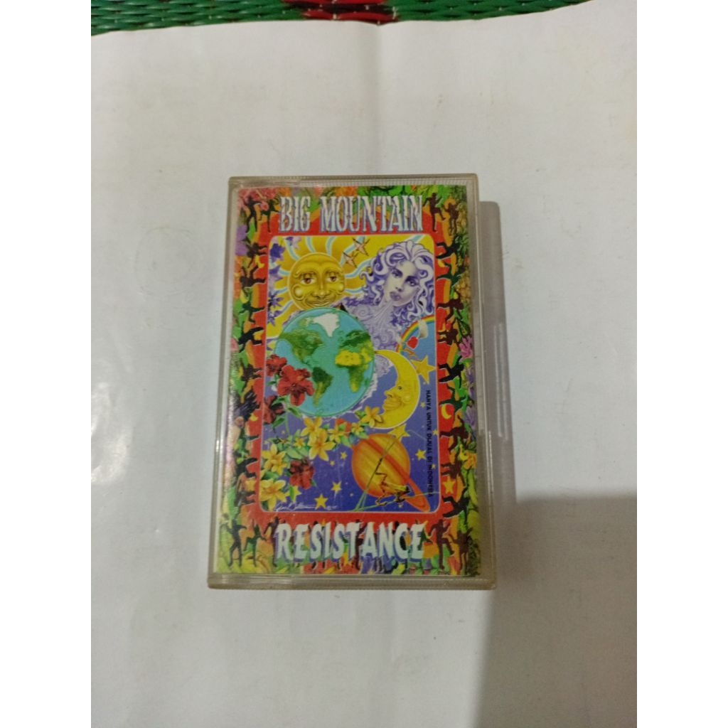 kaset pita Big mountain album Resistance single get together. produksi 1995. genre Reggae