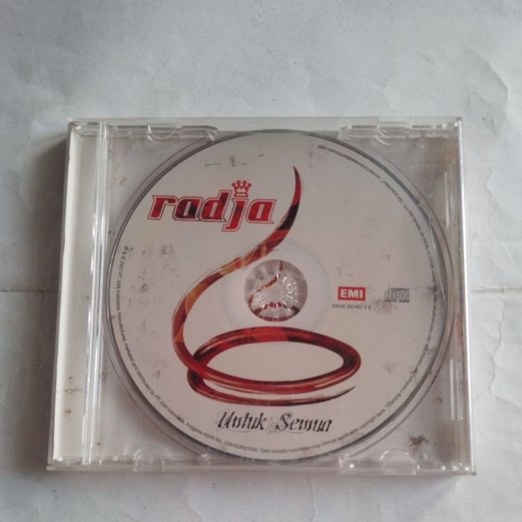 kaset cd audio lagu radja untuk semua