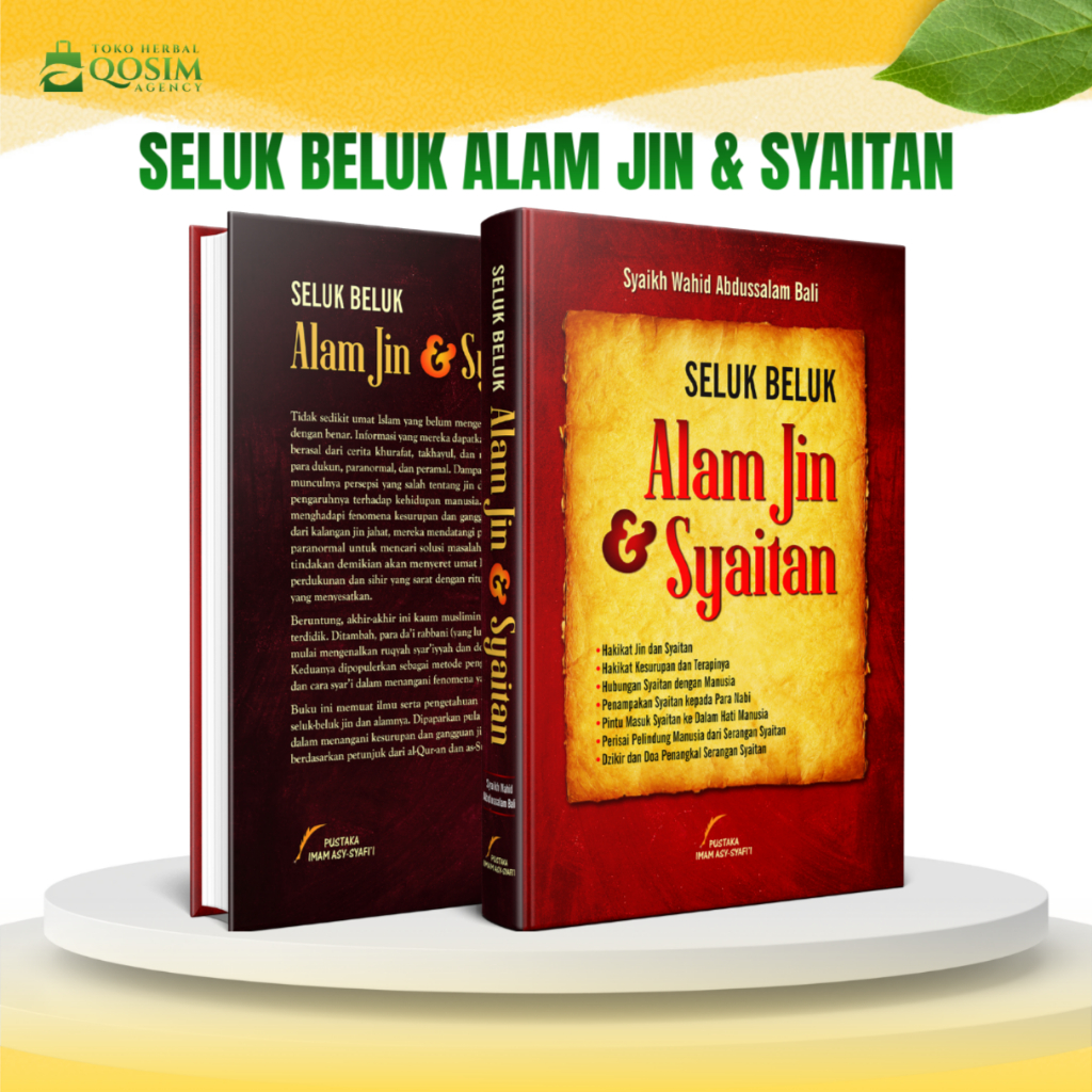 Buku Seluk Beluk Alam Jin dan Syaitan - Original Pustaka Imam Syafi'i