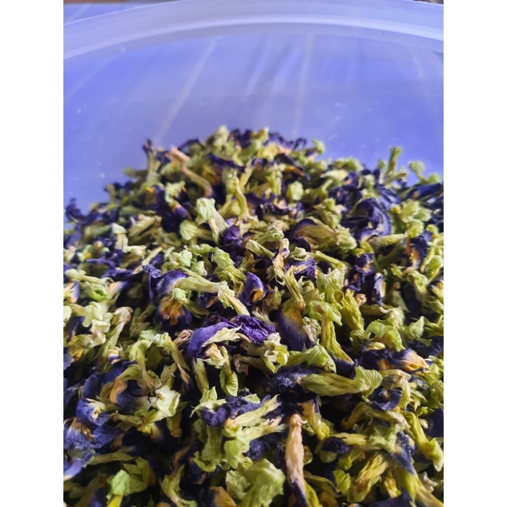 

Bunga Telang Kering Organik 100 Gram