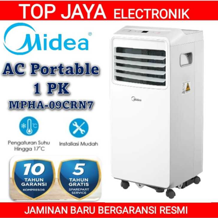 AC PORTABLE MIDEA 1PK MPHA-09CRN7/AC PORTABLE 1 PK MIDEA NEW SERIES