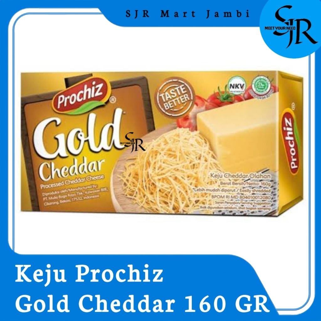

[Keju] Prochiz Gold Cheddar Keju | Kemasan 170g