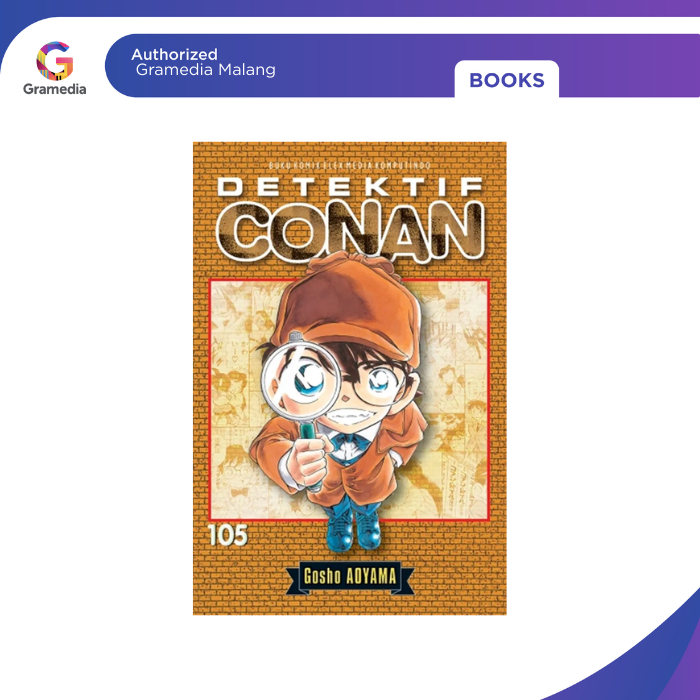 Gramedia Malang - Komik Detektif Conan 105