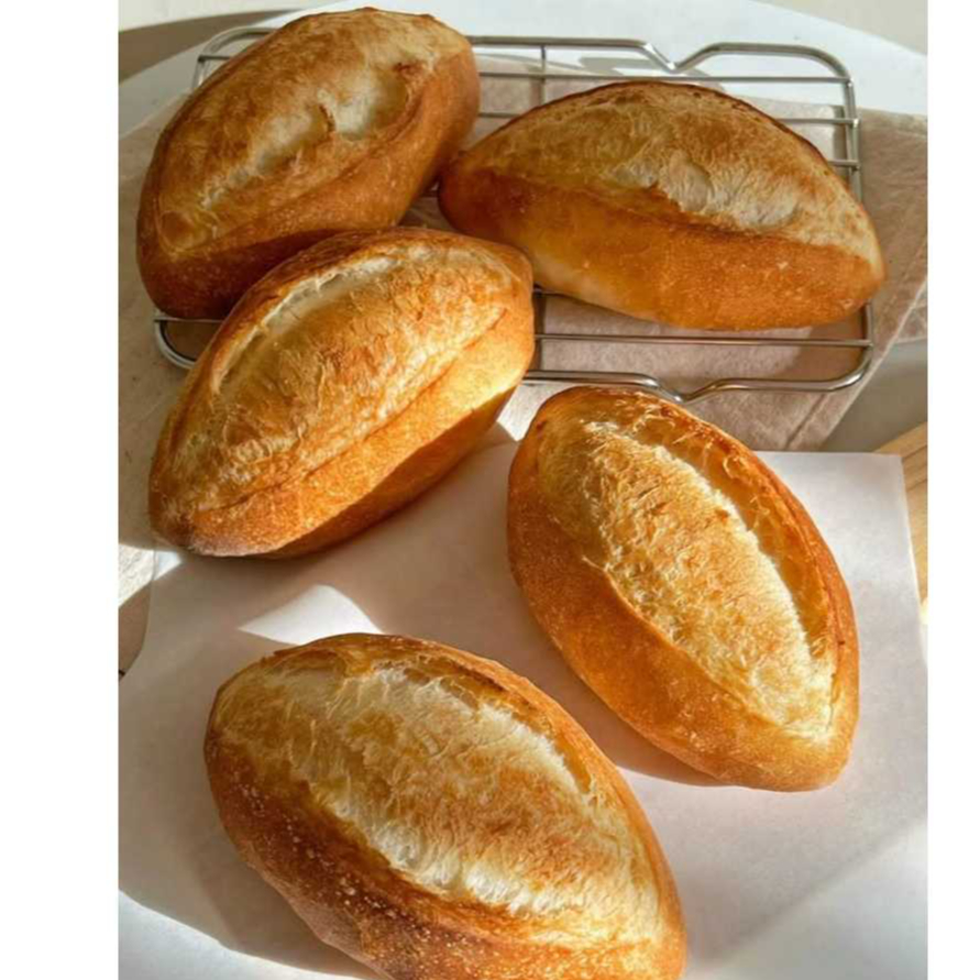 

Baguette, French Baguette, 2pc[20CM] Sourdough baguette, roti gandum, baguette for garlic bread