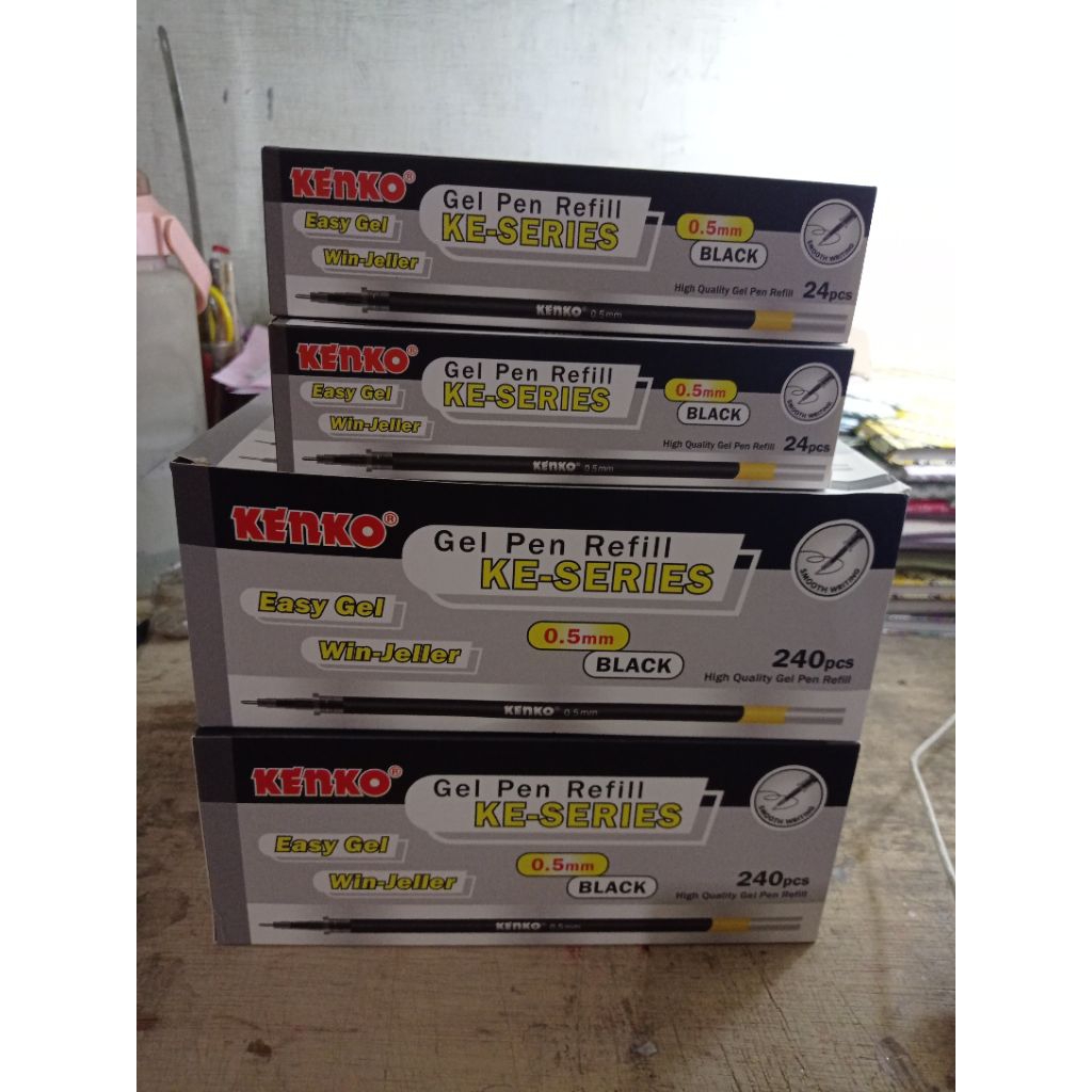 

refil kenko easy gel 0.5 1kotak isi 24pcs
