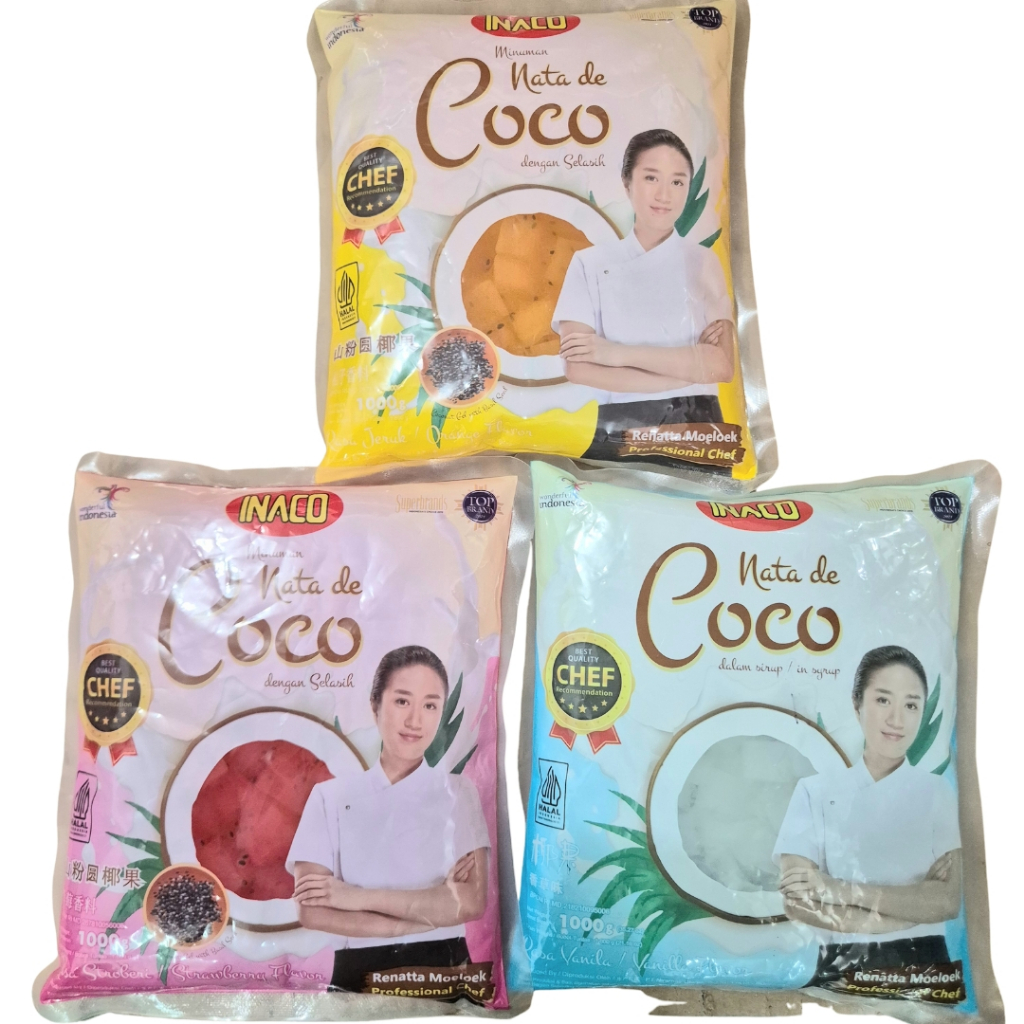 

INACO NATA DE COCO DALAM SIRUP ALL VARIAN 1000 g