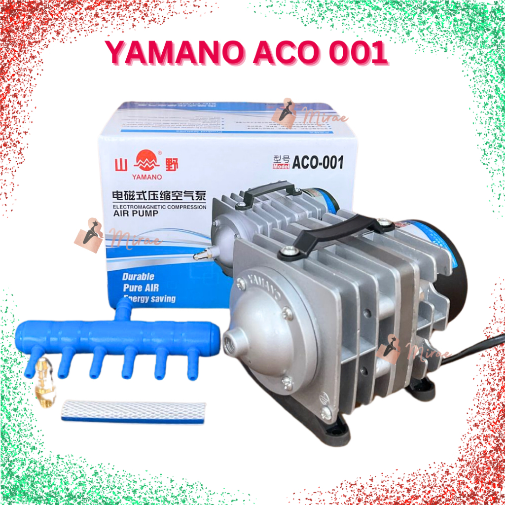 YAMANO ACO 001 Air Pump Pompa Oksigen Yamano Aco 001 Pompa Udara