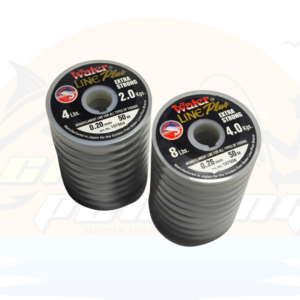 Senar Pancing Golden Fish Water Line Plus – Extra Strong Monofilament Fishing Line