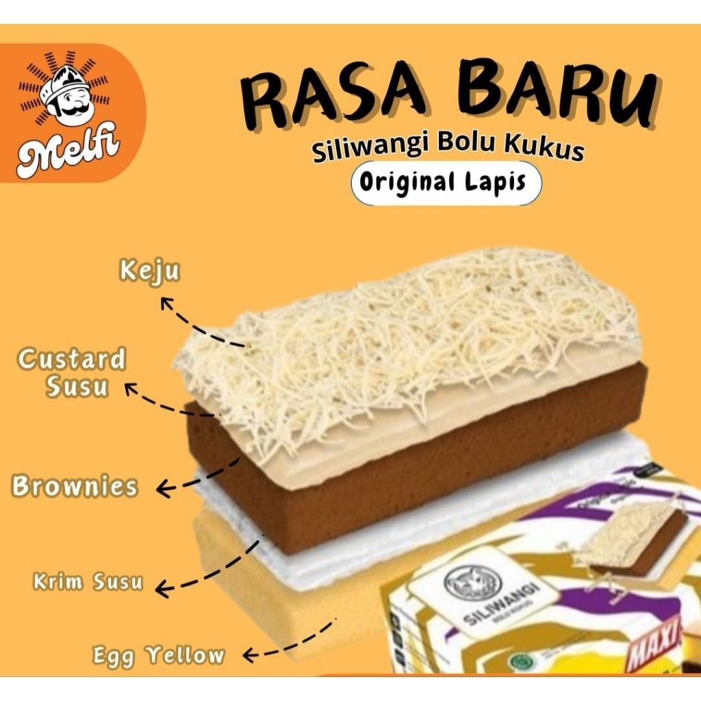 

Bolu Kukus Siliwangi Klasik Original Lapis