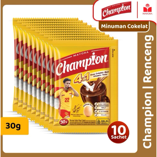 

ENERGEN CHAMPION 1 renceng ISI 10SACHET