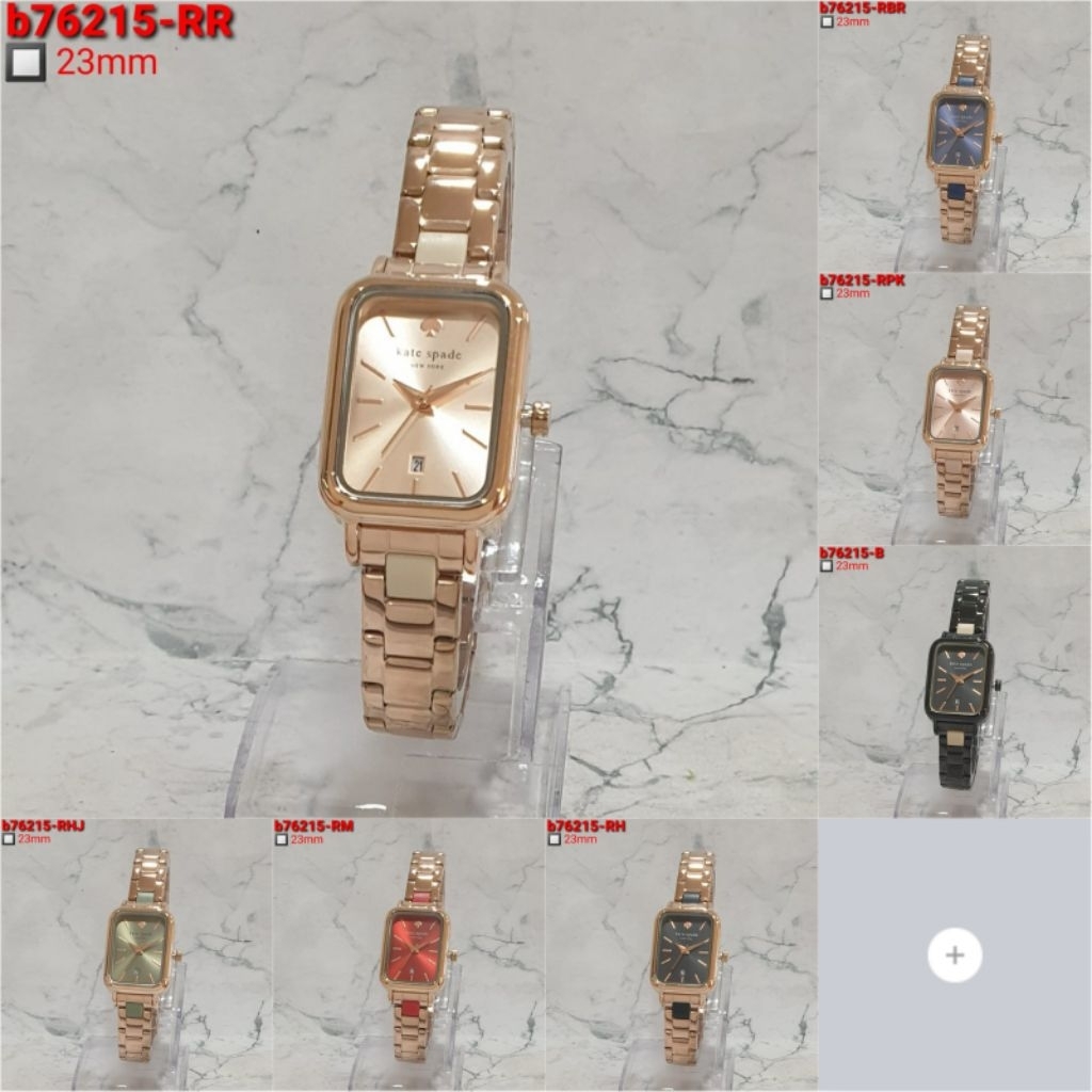 KATE SPADE B76215RR D23MM JAM TANGAN WANITA STAINLESS STELL