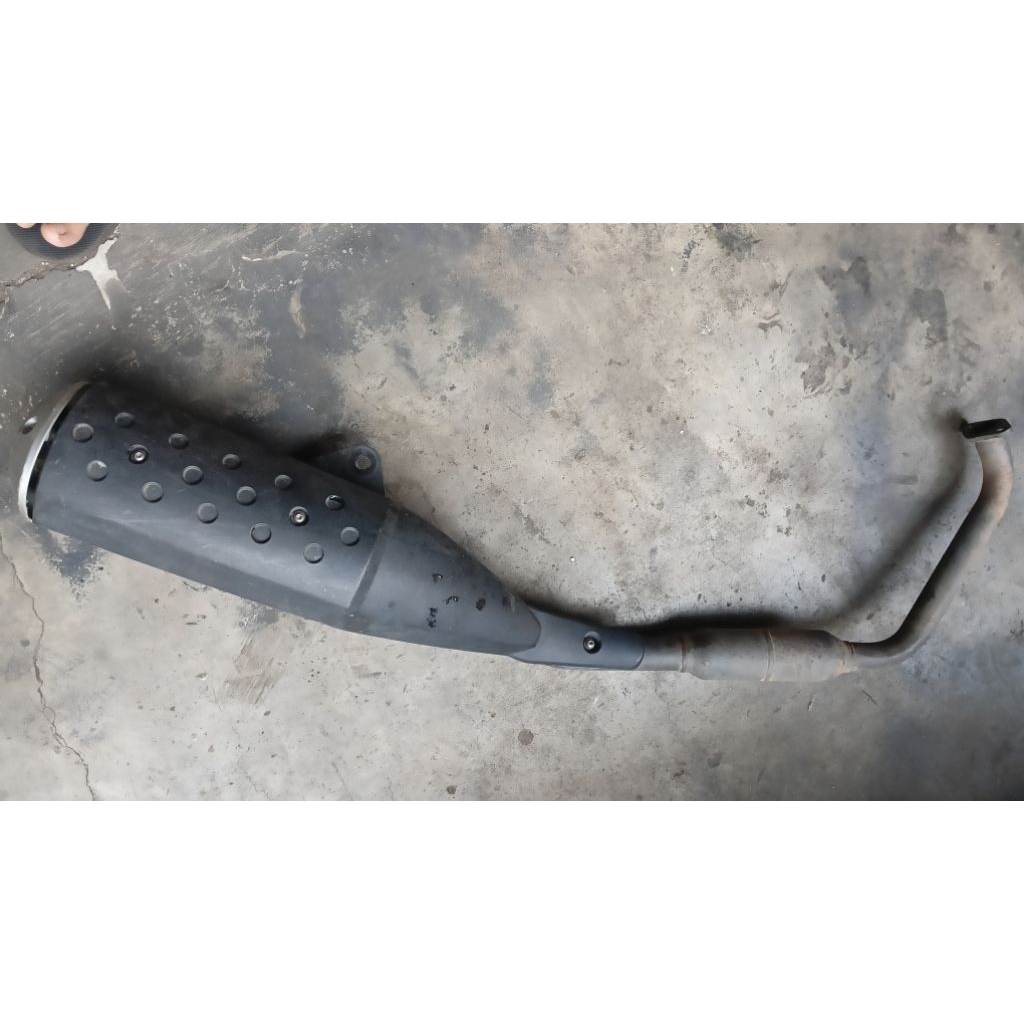 Silincer Knalpot Yamaha XSR 155 Asli Ori original YGP BBS Copotan Motor