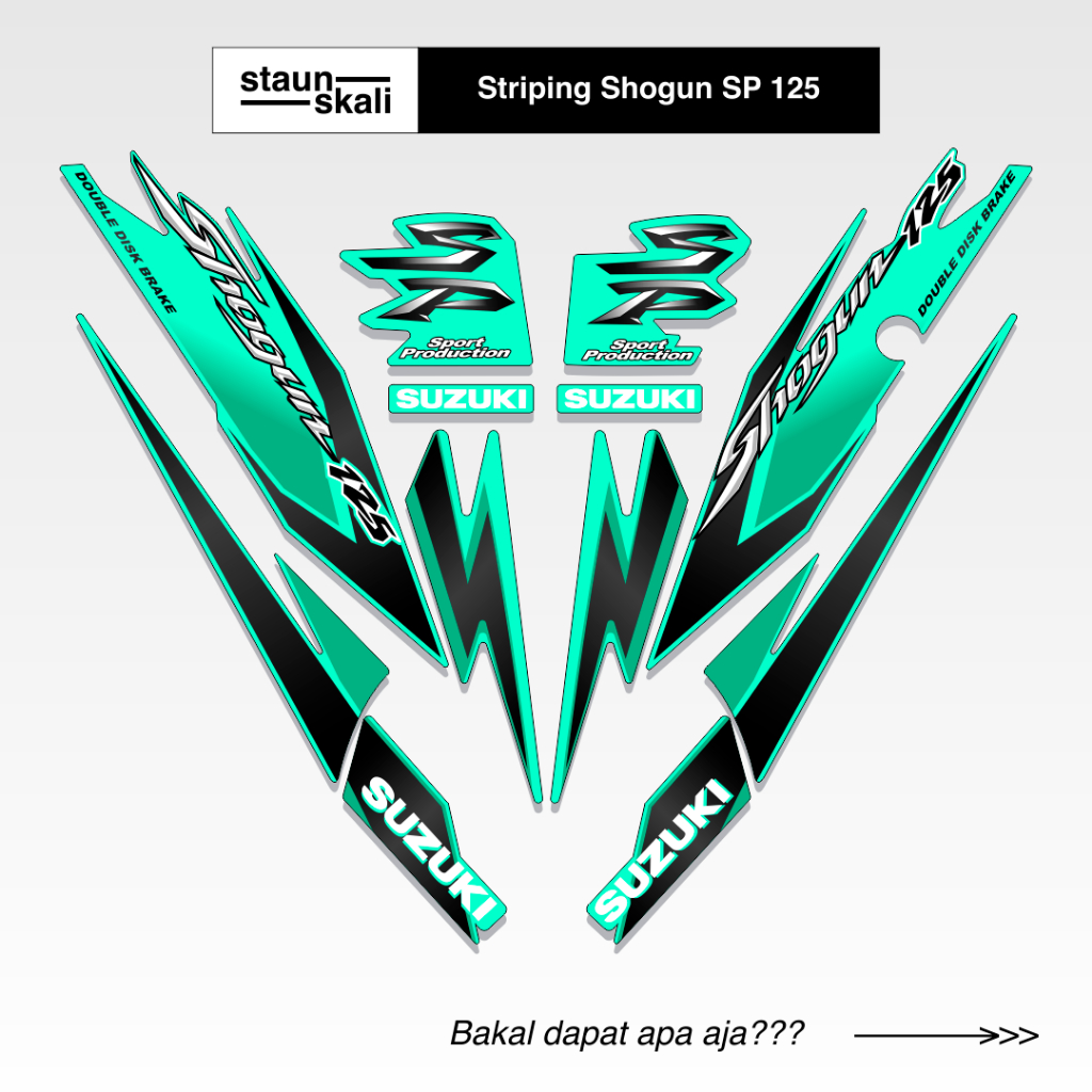 Striping Shogun SP 125 Variasi (14) 2005 2006